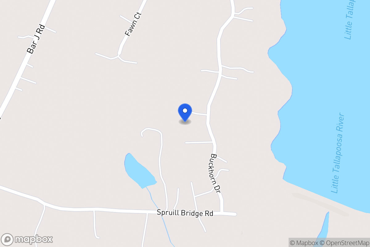 Map of 92 Buckhorn Dr