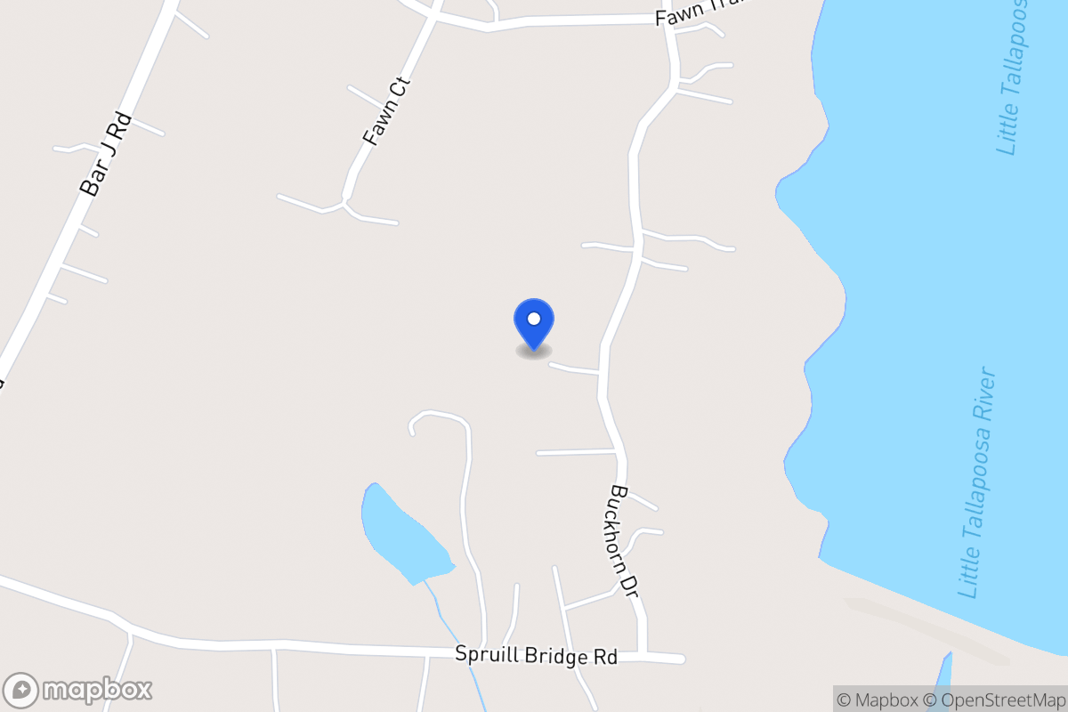 Map of 104 Buckhorn Dr