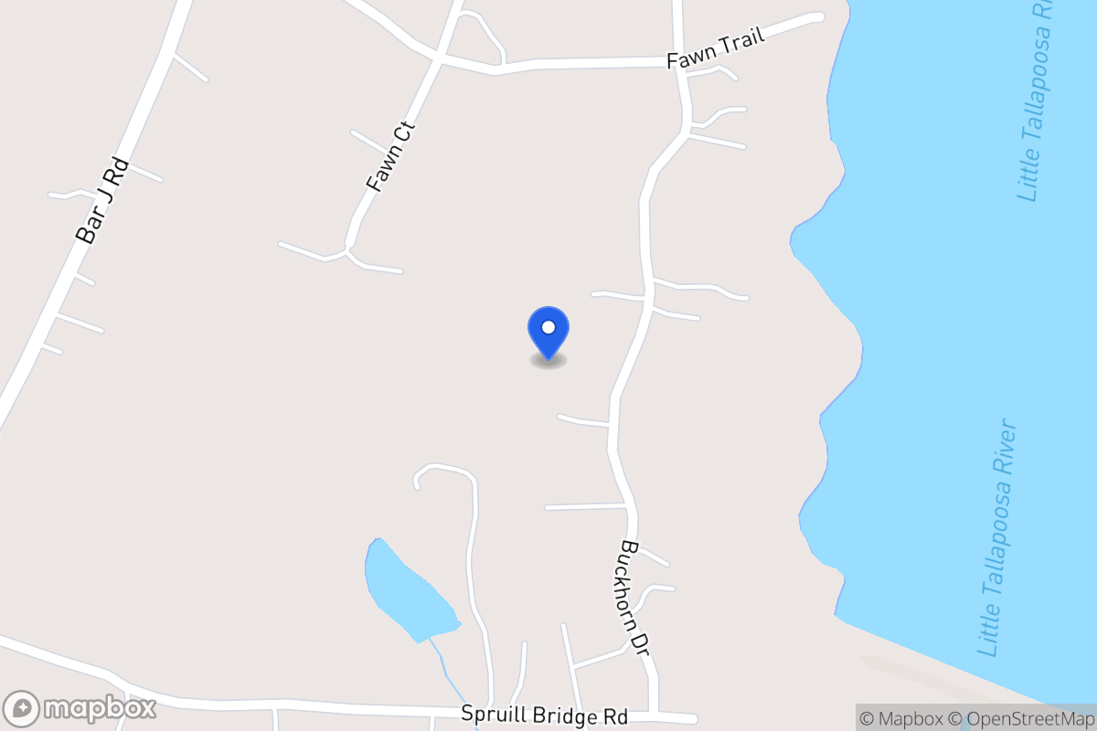 Map of 130 Buckhorn Dr