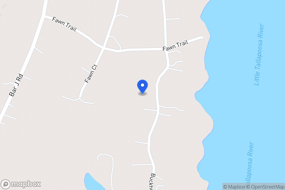 Map of 180 Buckhorn Dr