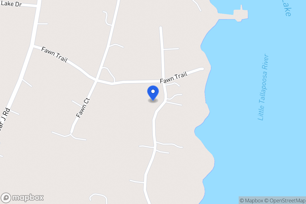 Map of 232 Buckhorn Dr