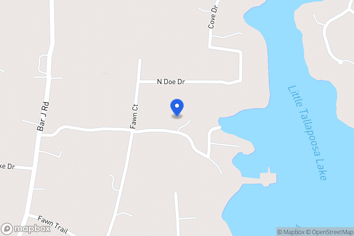 Map of 150 Doe Dr