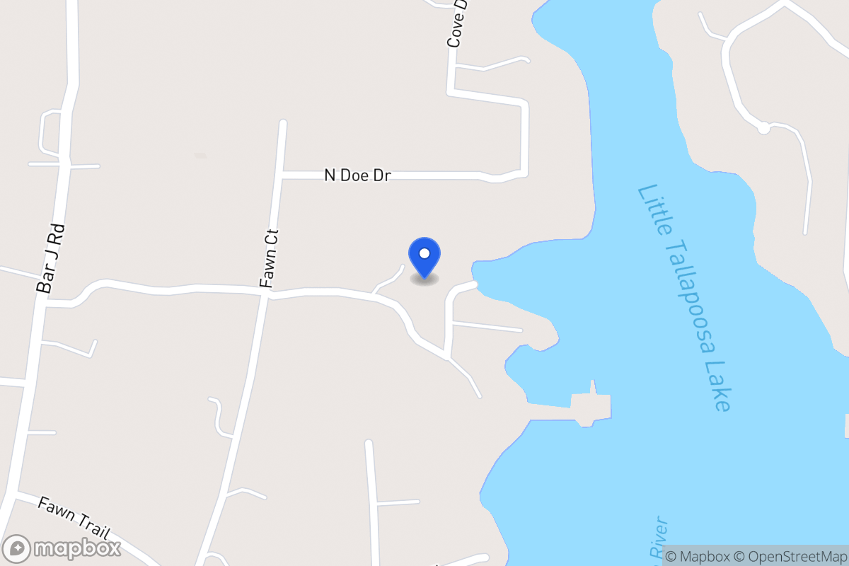 Map of 184 Doe Dr