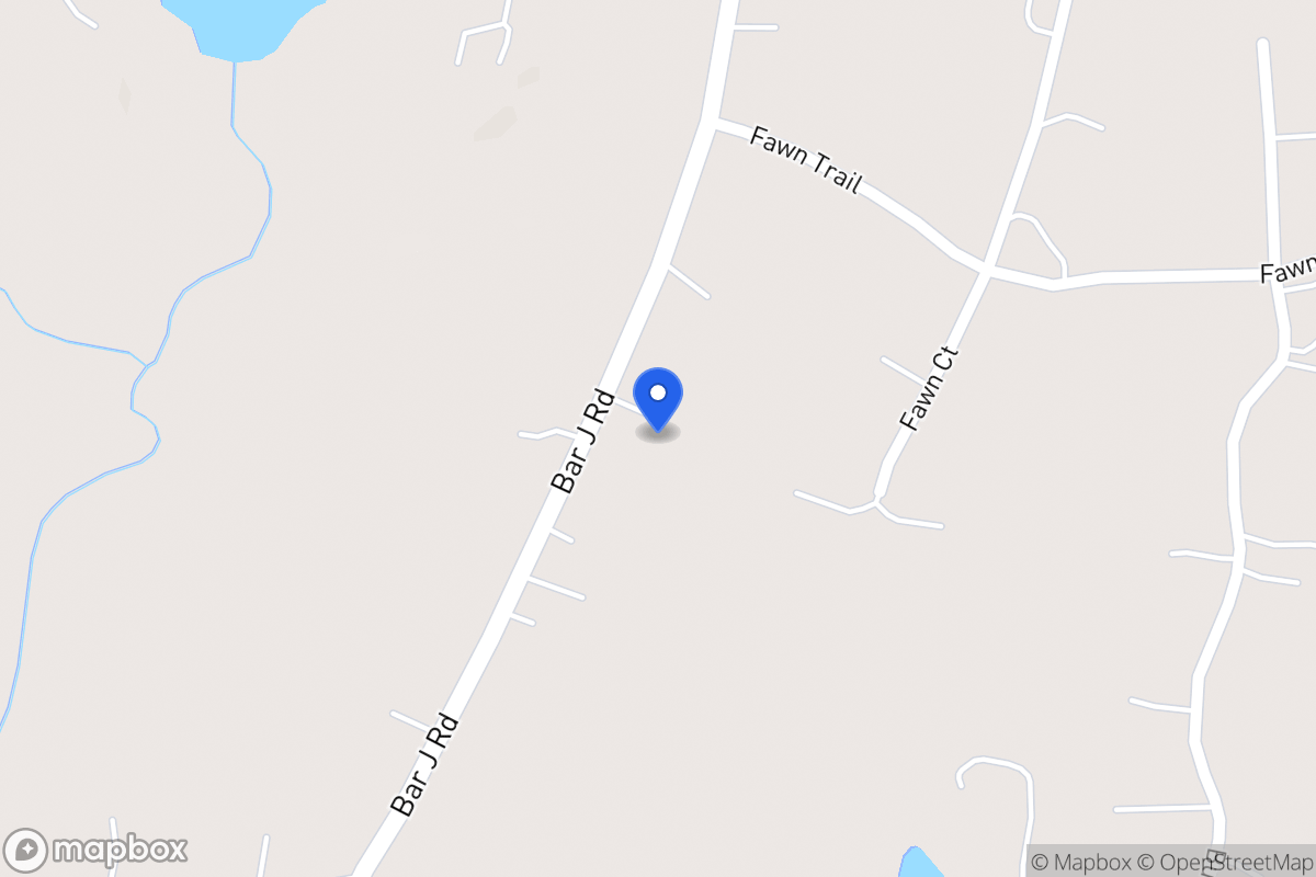 Map of 1580 Bar J Rd