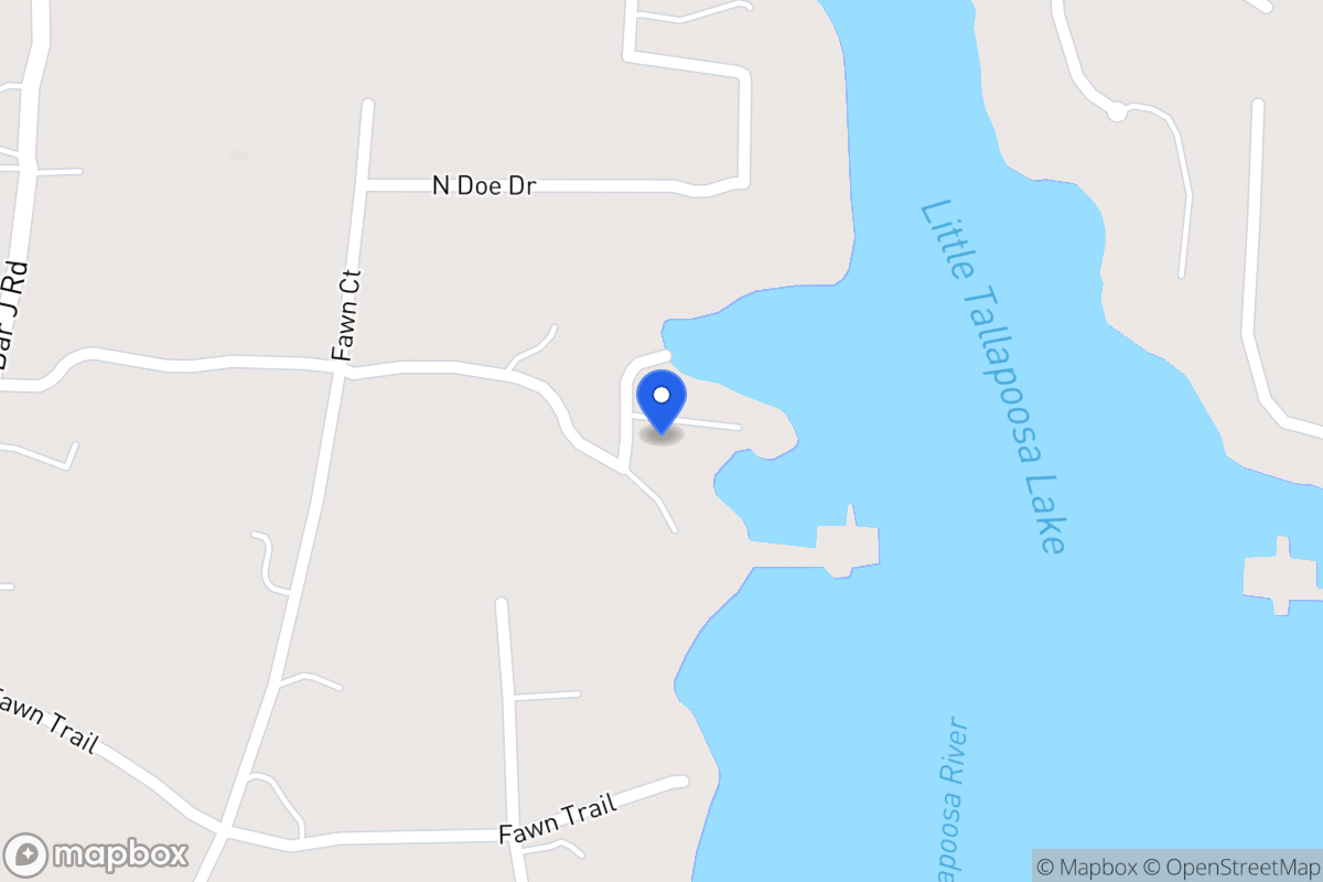 Map of 215 Doe Dr