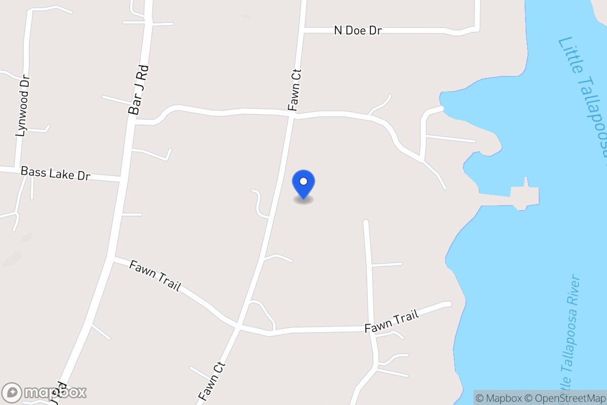 Map of 140 Fawn Ct