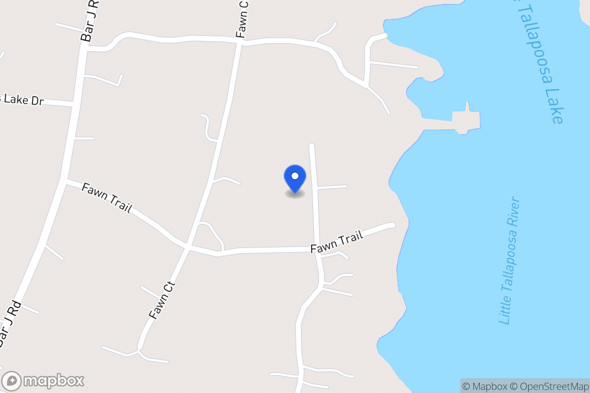 Map of 276 Buckhorn Dr