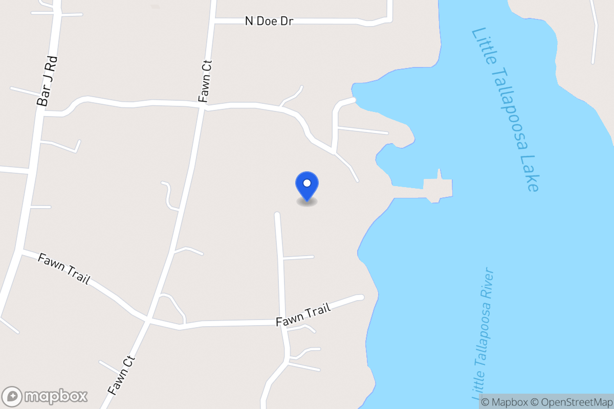 Map of 297 Buckhorn Dr