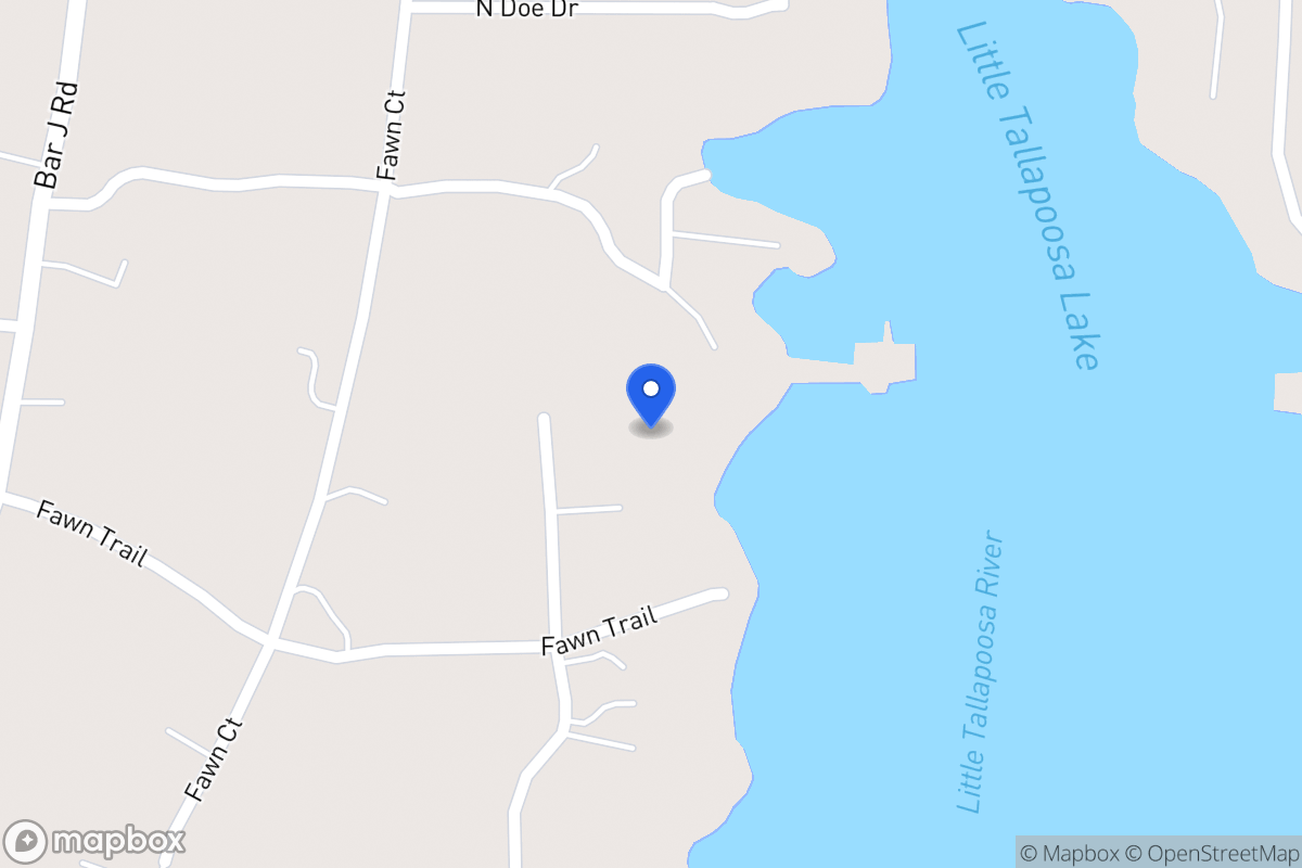 Map of 293 Buckhorn Dr