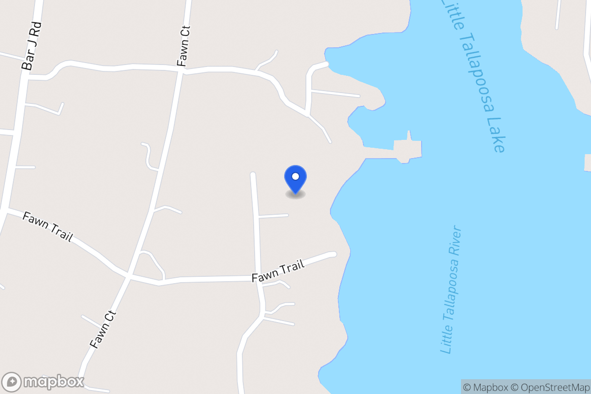 Map of 291 Buckhorn Dr