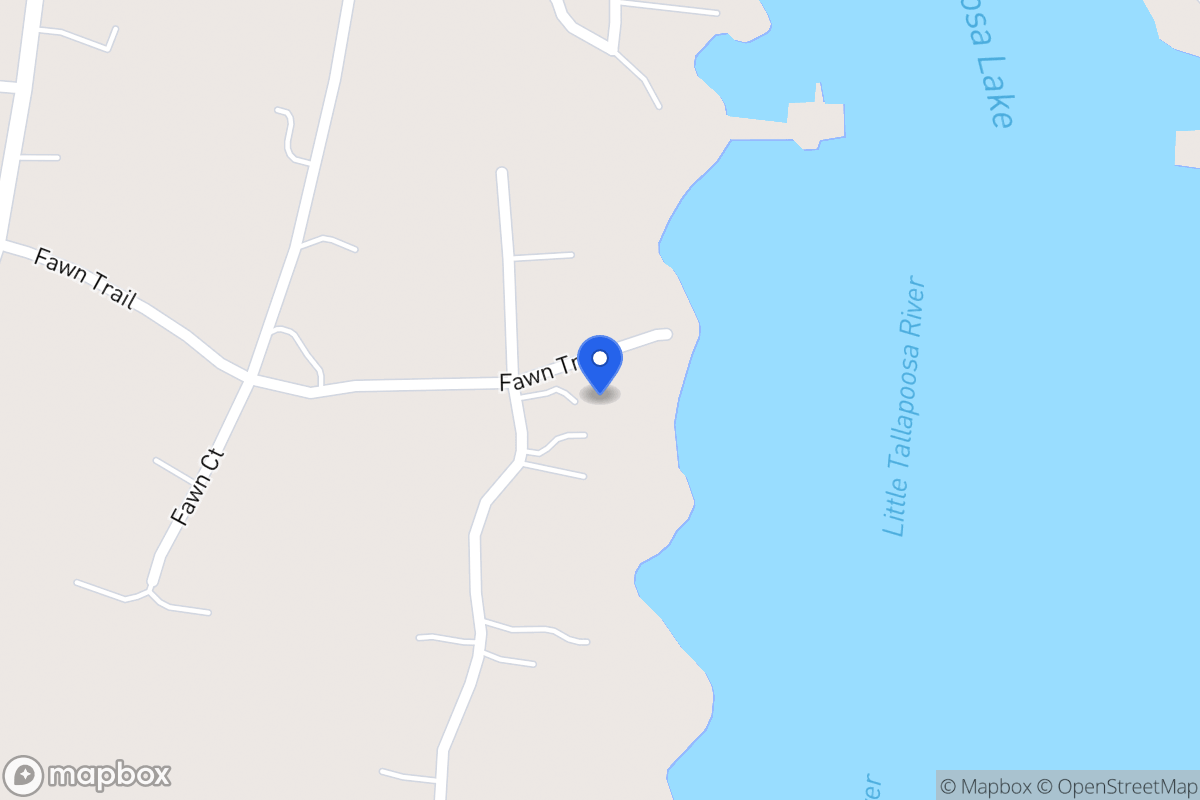Map of 235 Buckhorn Dr