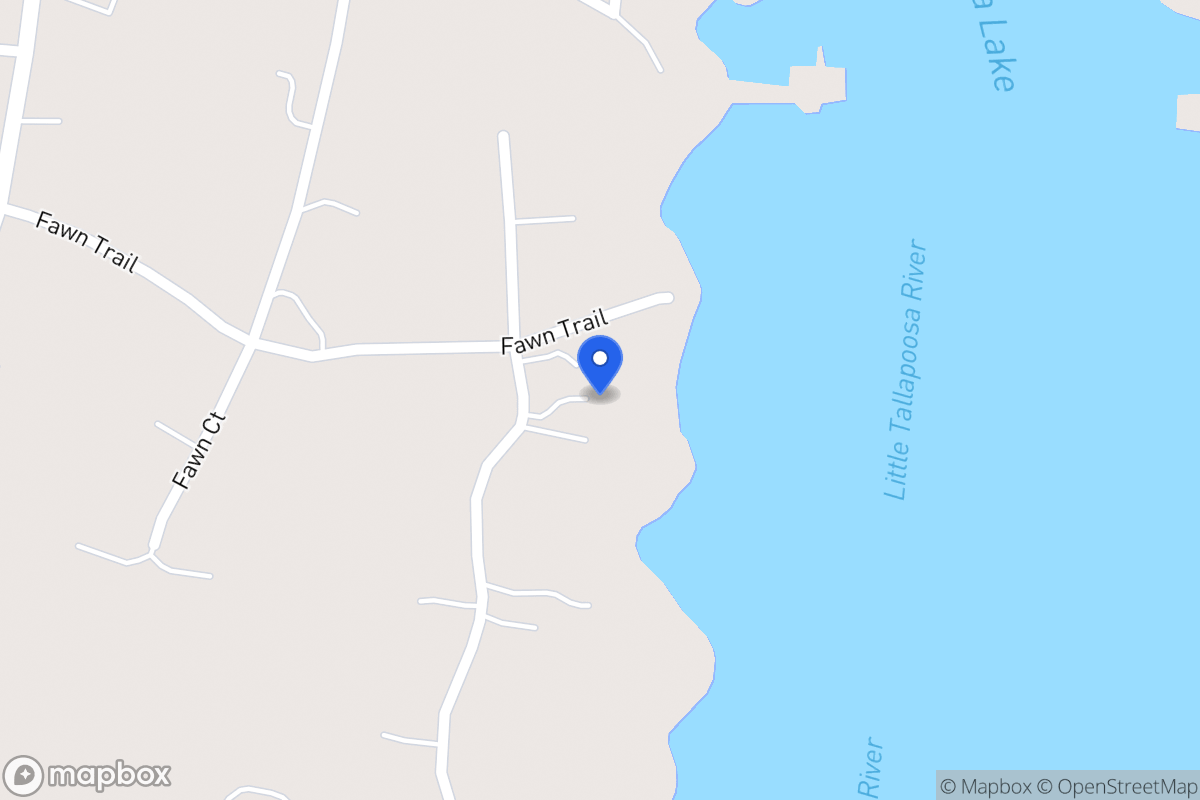 Map of 225 Buckhorn Dr