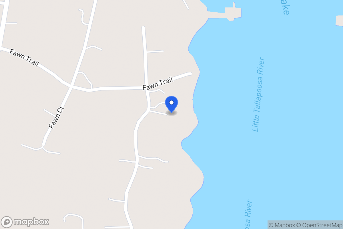 Map of 217 Buckhorn Dr