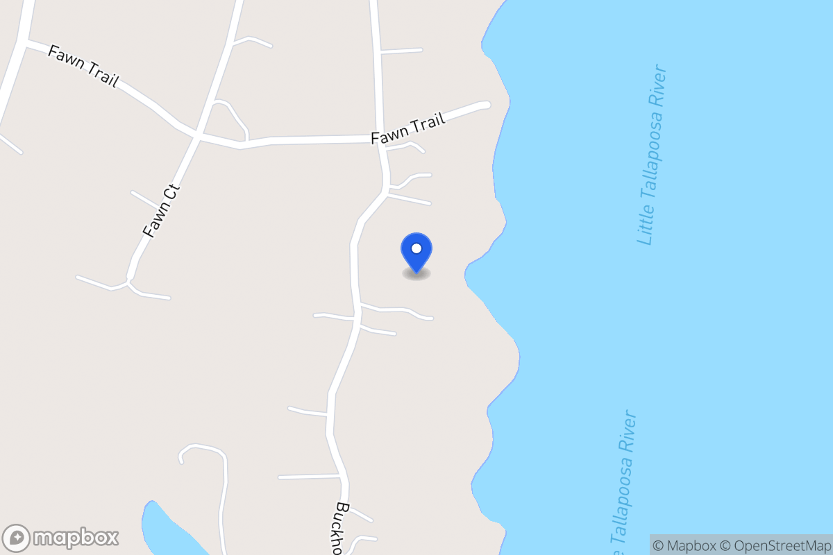 Map of 165 Buckhorn Dr
