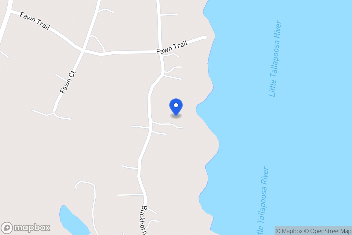 Map of 161 Buckhorn Dr