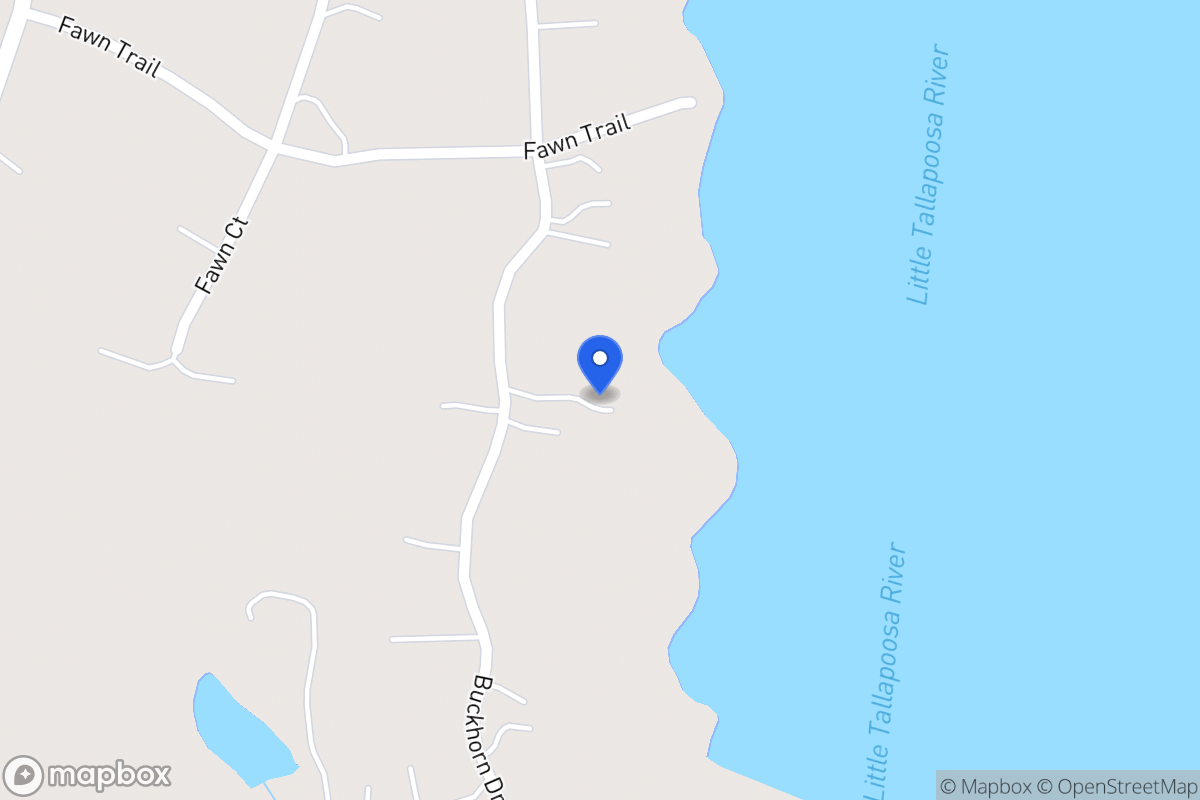 Map of 135 Buckhorn Dr
