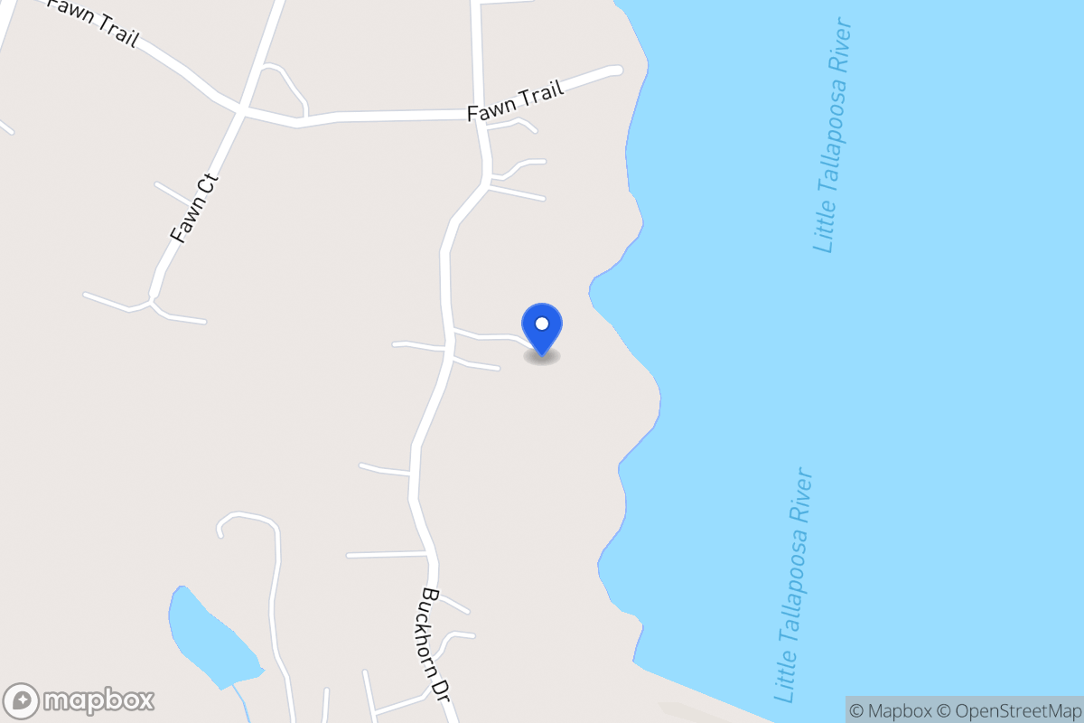 Map of 129 Buckhorn Dr