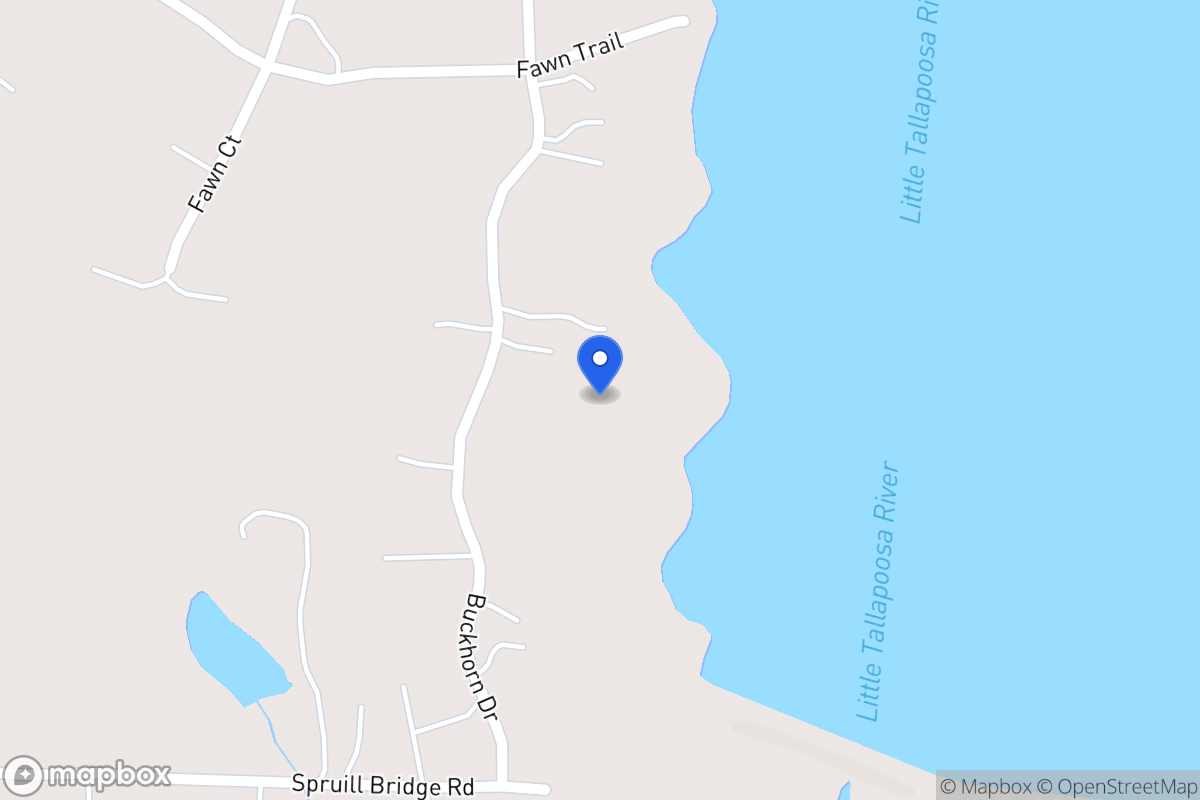 Map of 111 Buckhorn Dr