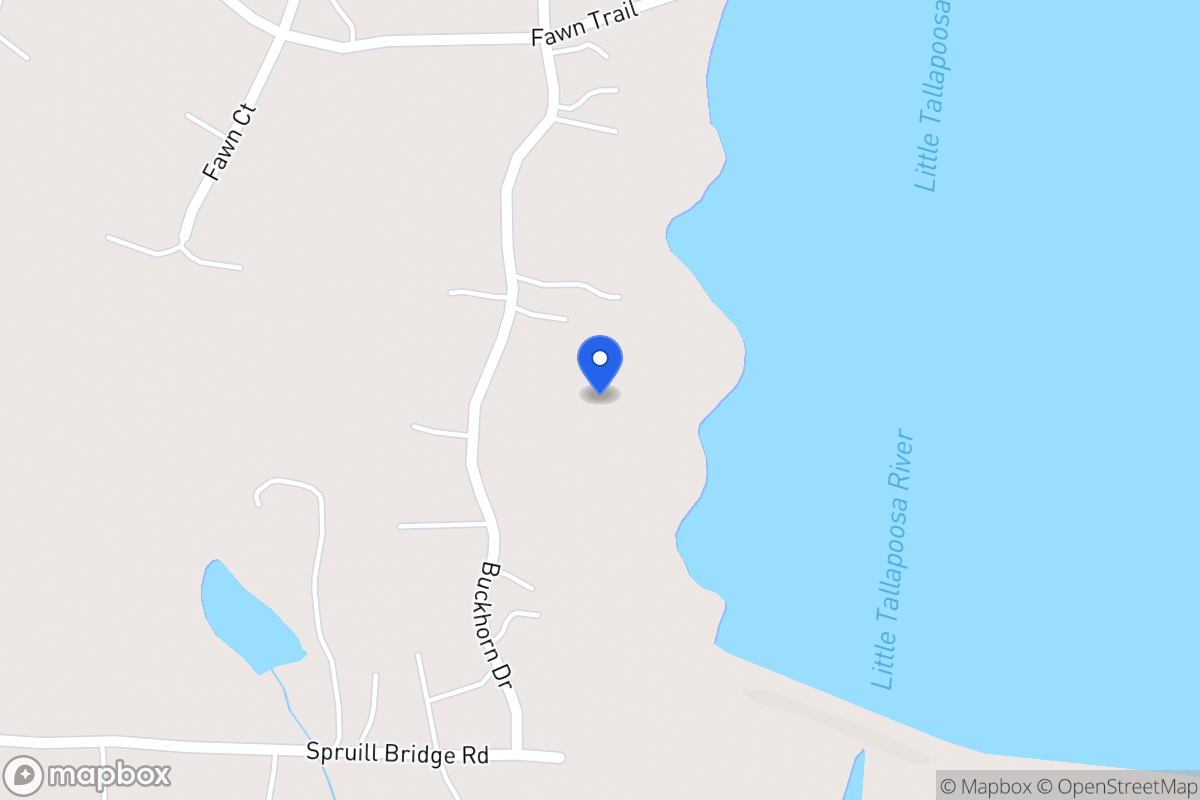 Map of 107 Buckhorn Dr