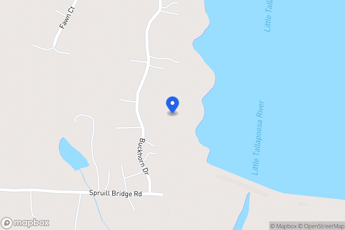 Map of 89 Buckhorn Dr