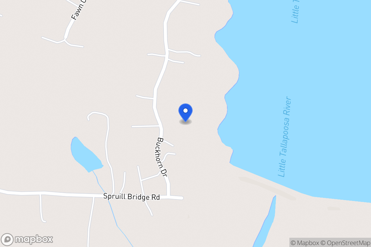 Map of 77 Buckhorn Dr