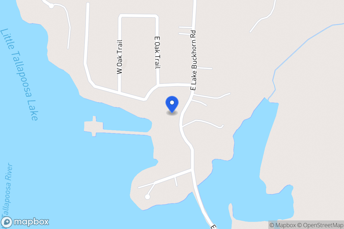 Map of 494 E Lake Buckhorn Rd