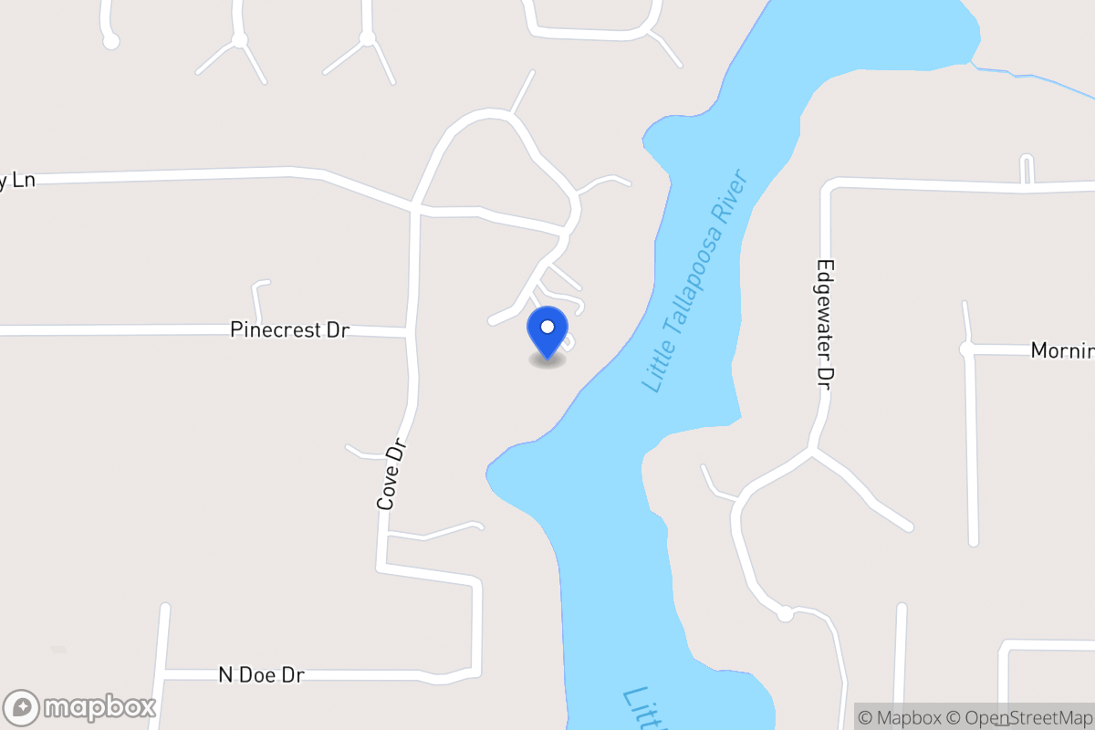 Map of 89 Pine Ct