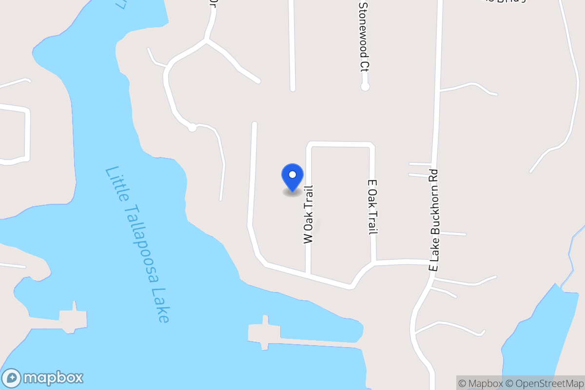 Map of 110 W Oak Trl