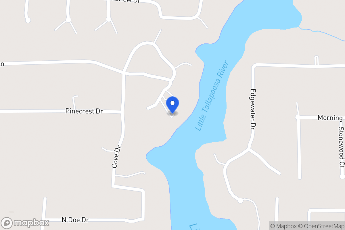 Map of 91 Pine Ct
