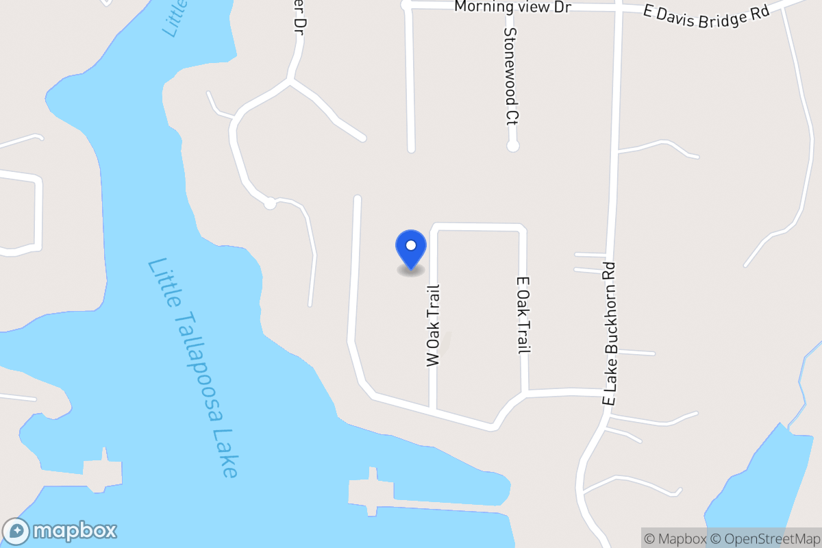 Map of 120 W Oak Trl