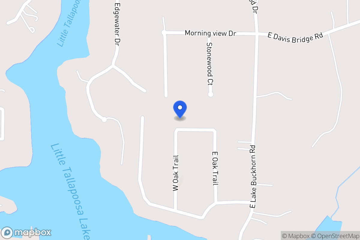 Map of 10 N Oak Trl