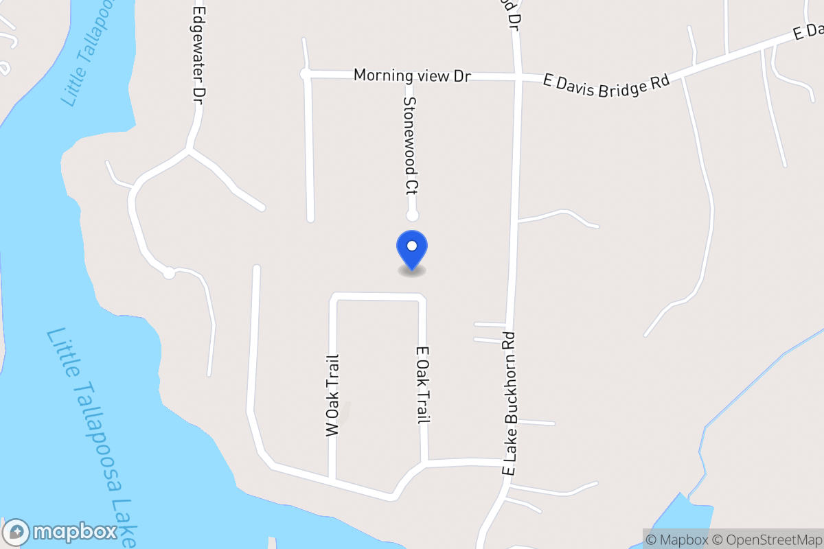 Map of 38 N Oak Trl