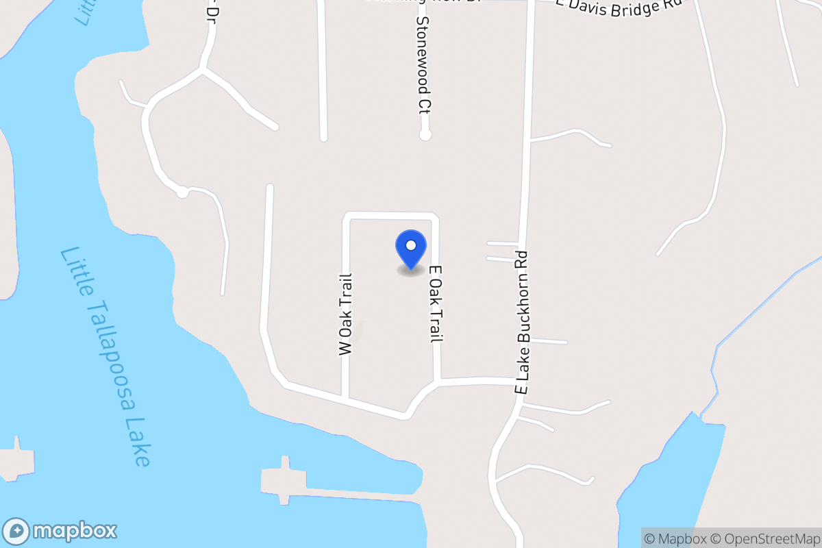 Map of 60 E Oak Trl