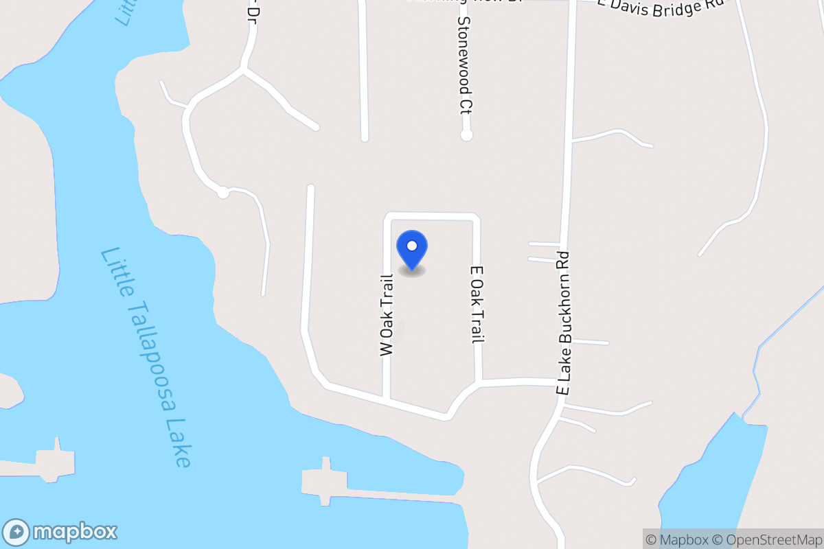 Map of 115 W Oak Trl