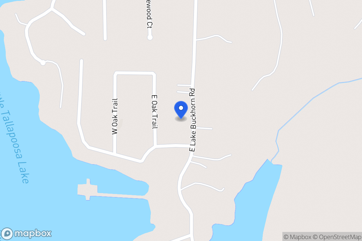 Map of 562 E Lake Buckhorn Rd
