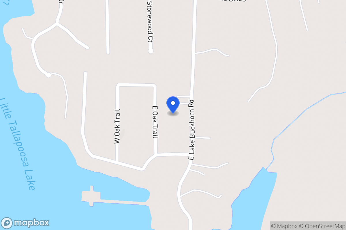 Map of 576 E Lake Buckhorn Rd