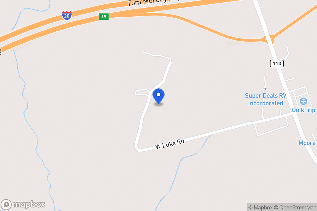 Map of 281 Powell Arnold Rd