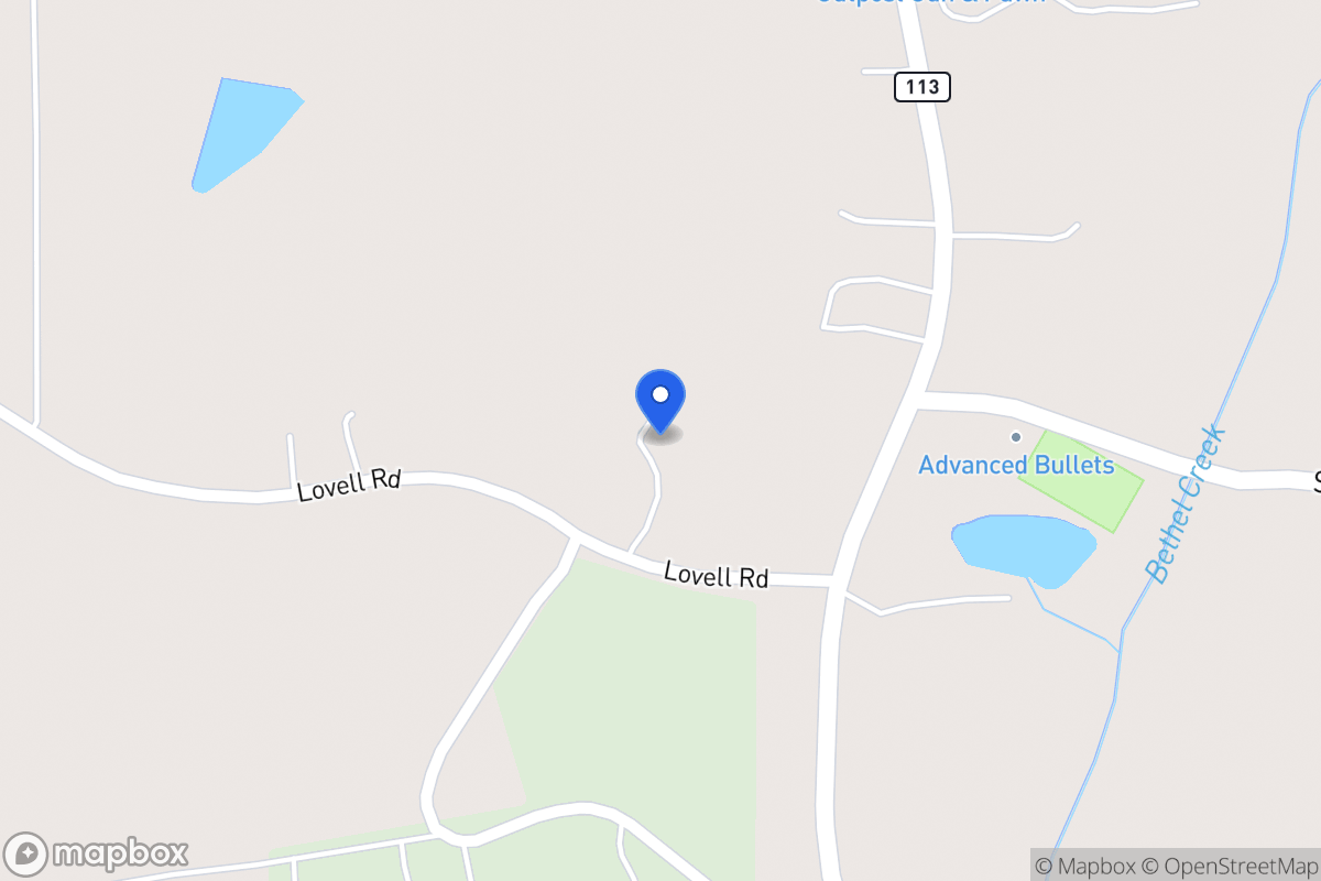 Map of 65 Lovell Rd