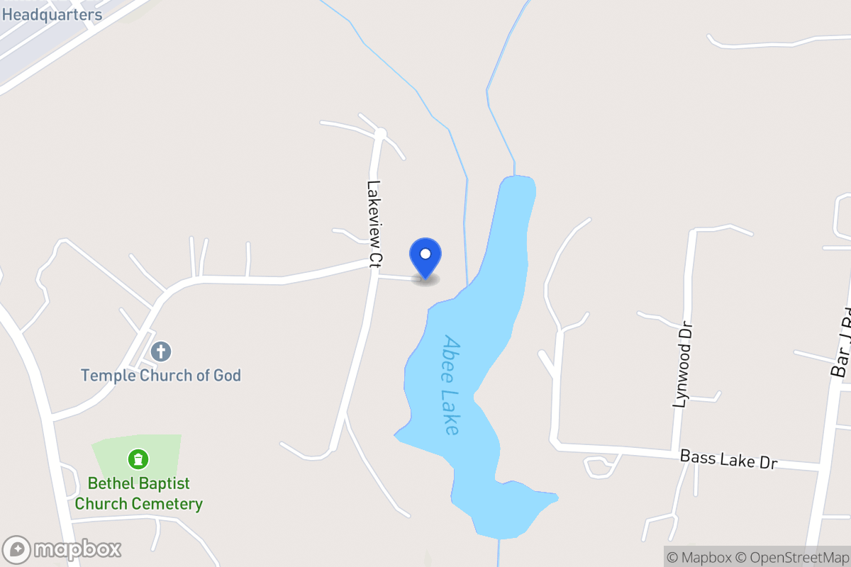 Map of 90 Lakeview Ct