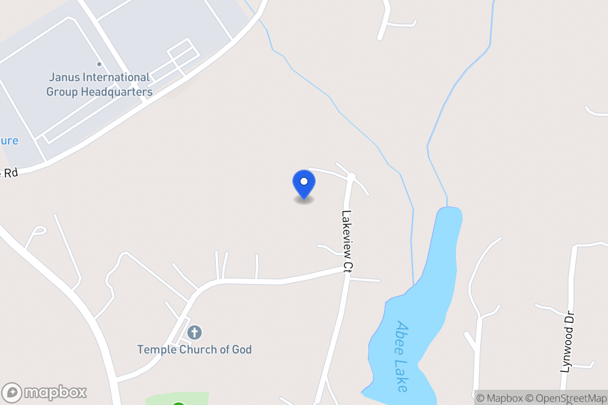 Map of 45 Lakeview Ct