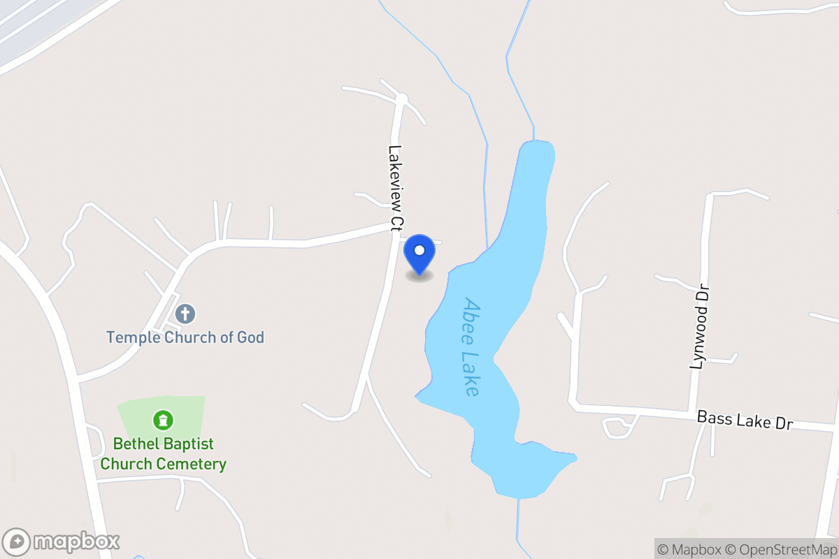 Map of 106 Lakeview Ct