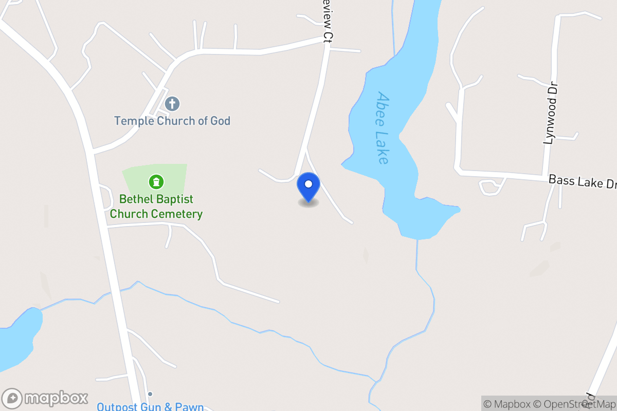 Map of 176 Lakeview Ct