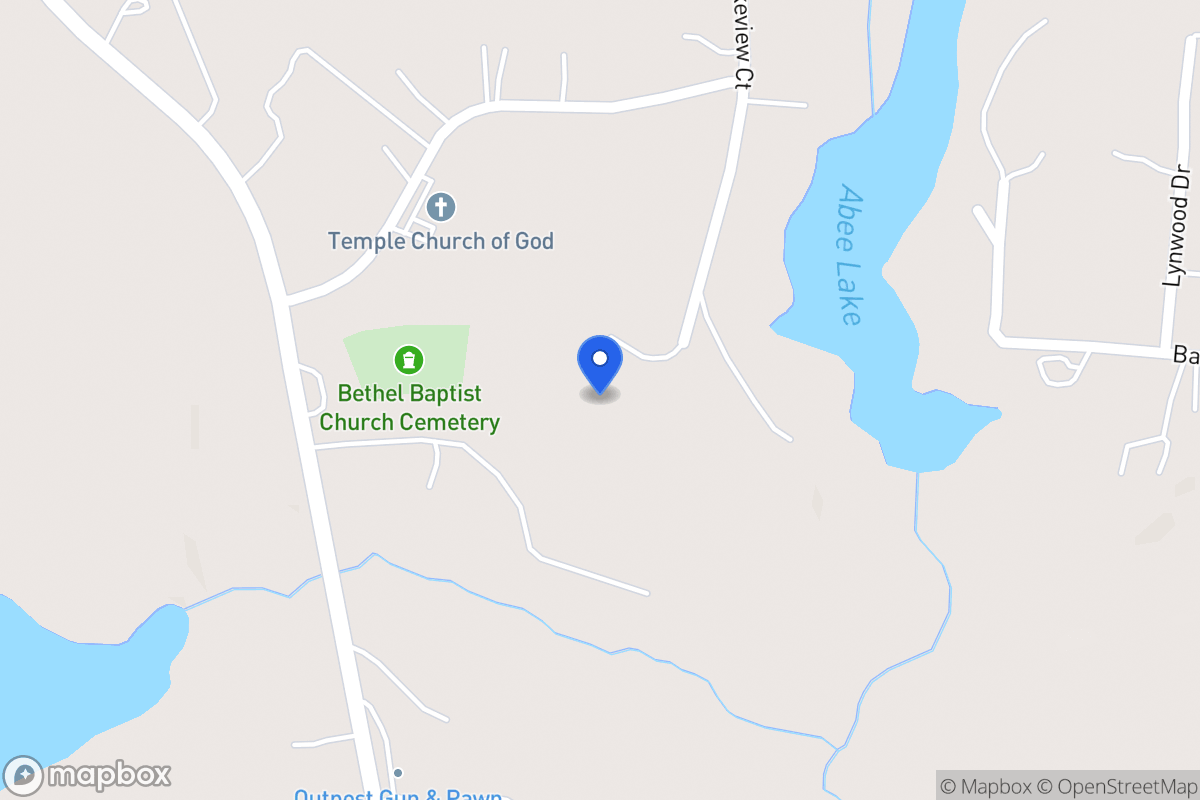 Map of 190 Lakeview Ct