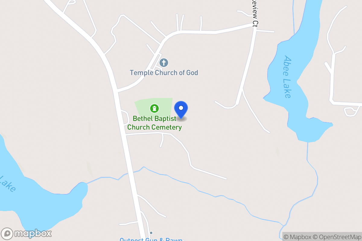 Map of 230 Lakeview Ct