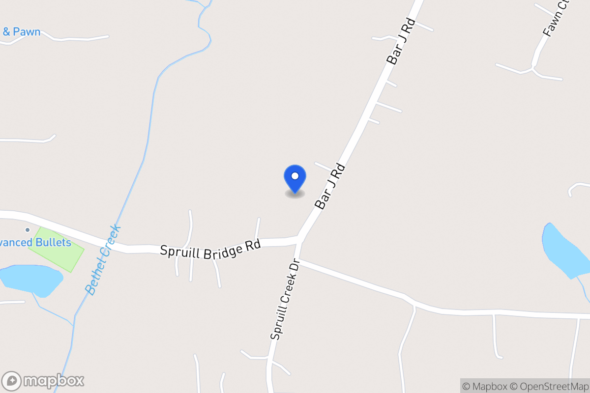 Map of 1711 Bar J Rd