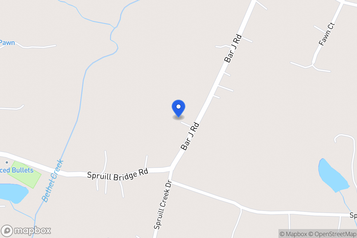 Map of 1695 Bar J Rd