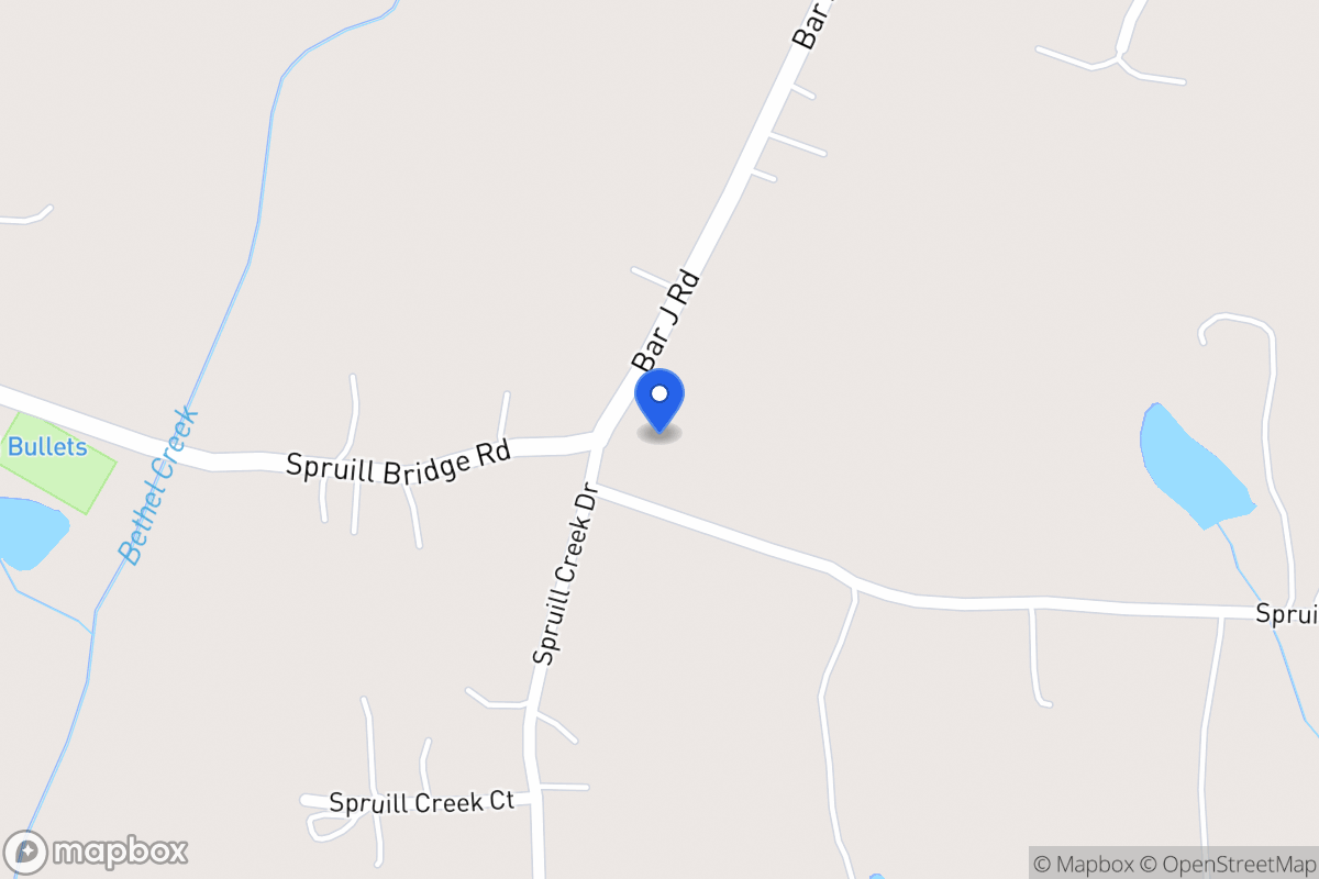 Map of 1710 Bar J Rd