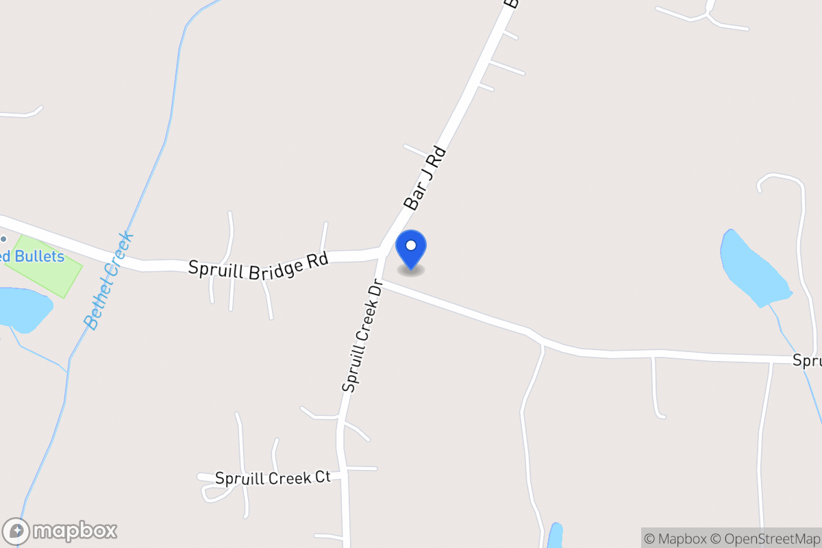 Map of 208 Spruill Bridge Rd