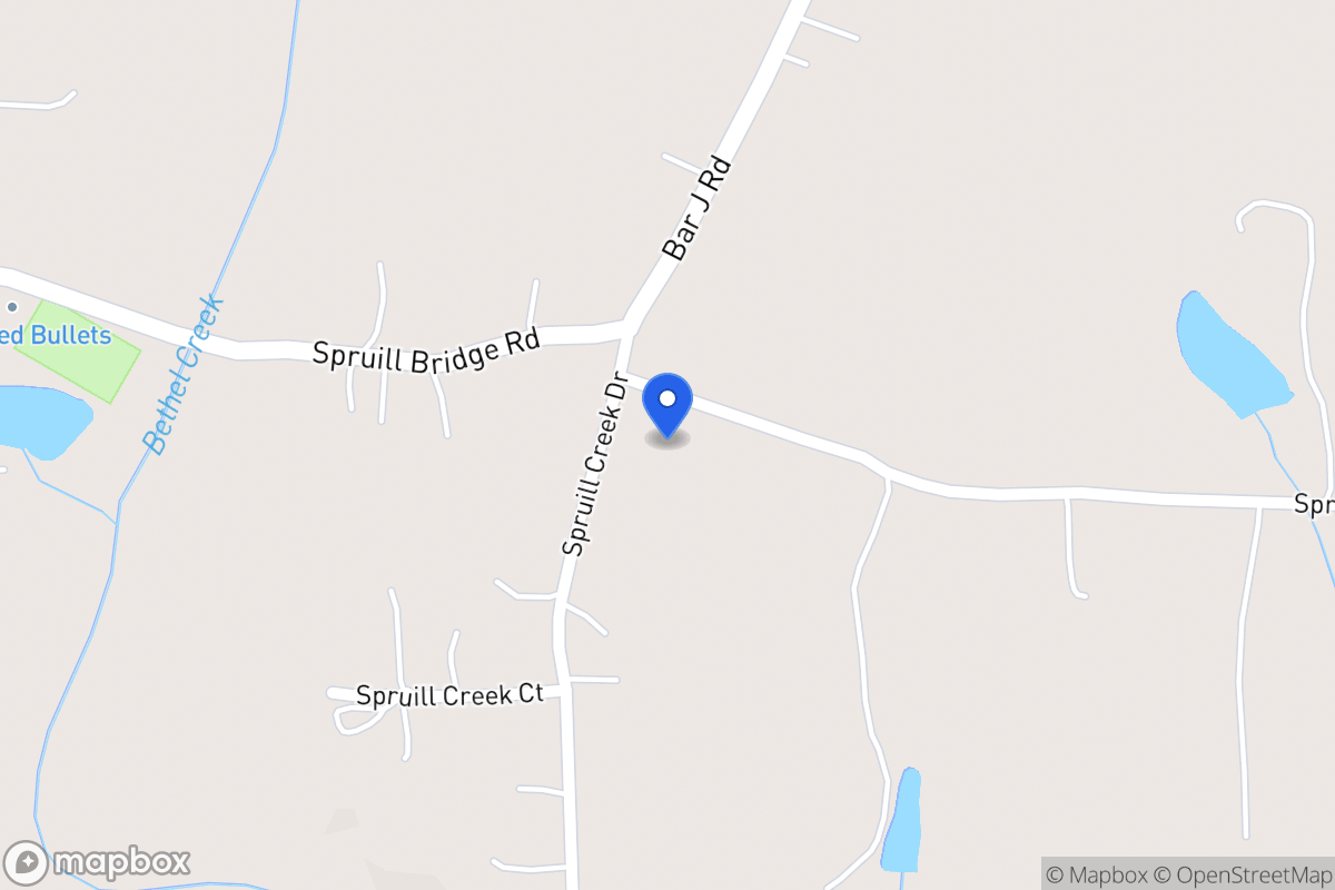 Map of 235 Spruill Bridge Rd
