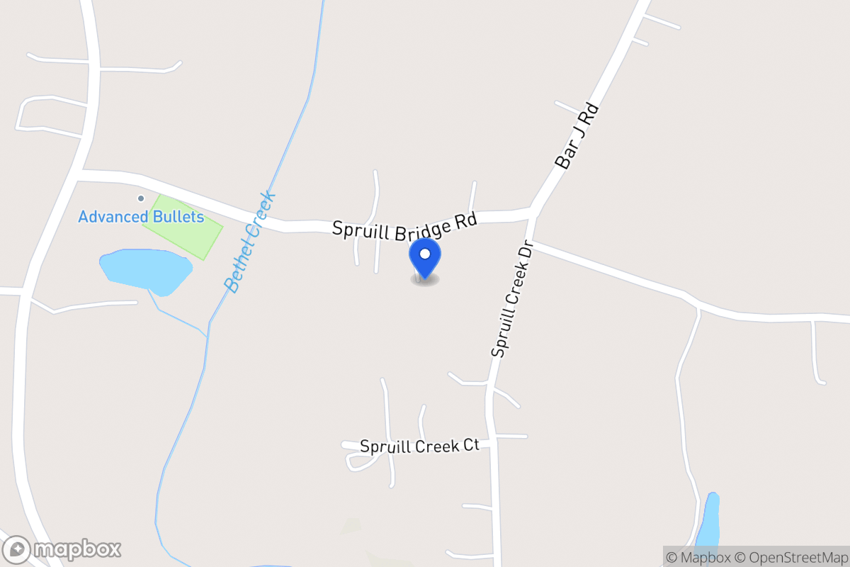 Map of 159 Spruill Bridge Rd